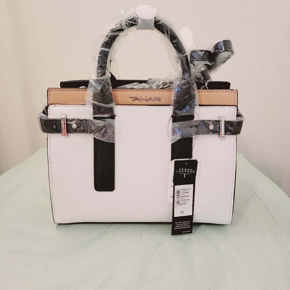 Brand New Tahari Vegan Leather Bag